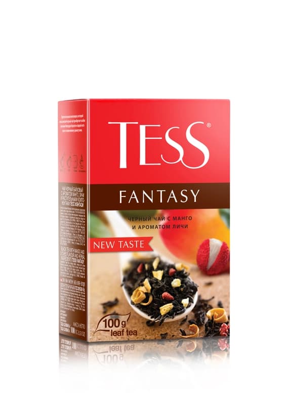 Чай черный Tess Fantasy, листовой, 100 г