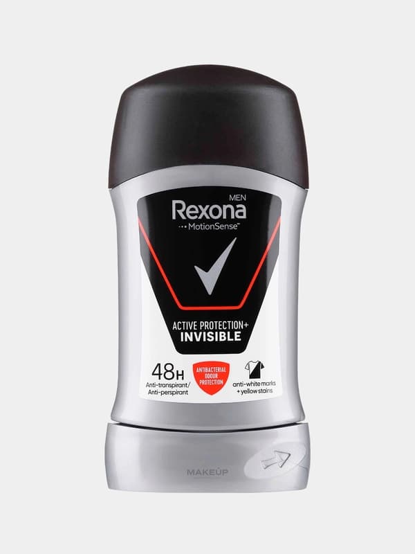 Дезодорант-антиперспирант для мужчин Rexona Invisible on Black and White, 50 мл
