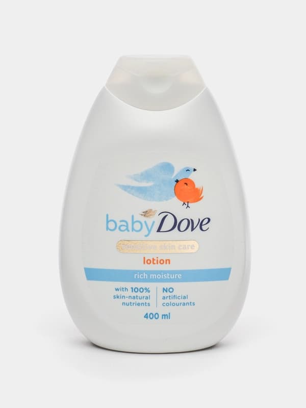 Детский лосьон Baby Dove, глубокое увлажнение, 400 мл