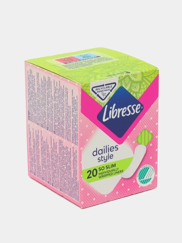 Прокладки ежедневки Libresse So Slim Deo, 20 шт