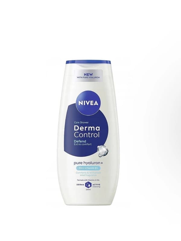 Гель-уход для душа NIVEA DERMA CONTROL Defend Экстра Комфорт, 250 мл