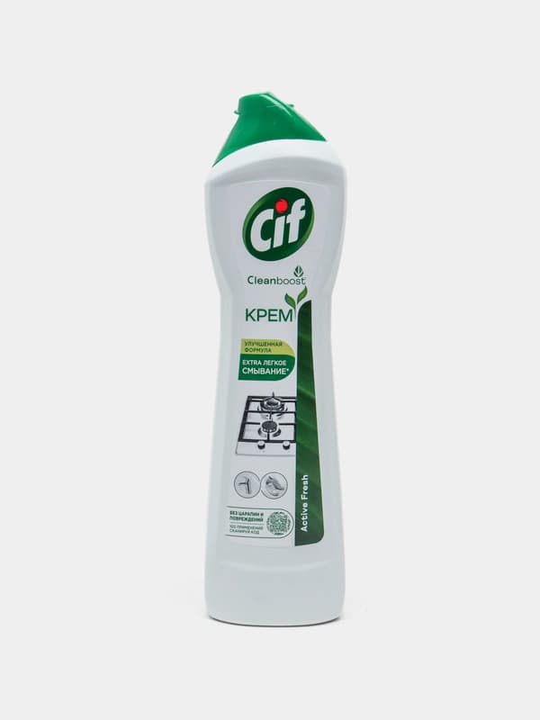 Крем Cif с аммиаком Active Fresh, 500 мл
