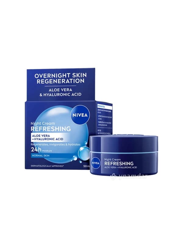 Nivea ночной крем “Красивая кожа 24 часа увлажнения + восстановление” 50 ml