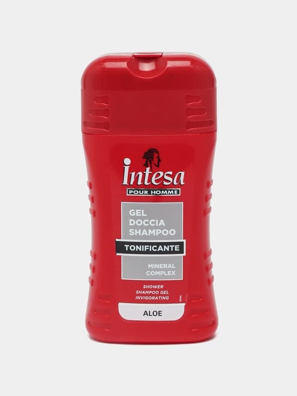 Шампунь-гель для душа для мужчин Intesa Mineral Complex алое, 250 мл