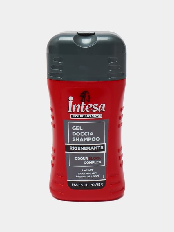 Шампунь-гель для душа Intesa Silver Essence Power сила аромата, 250 мл
