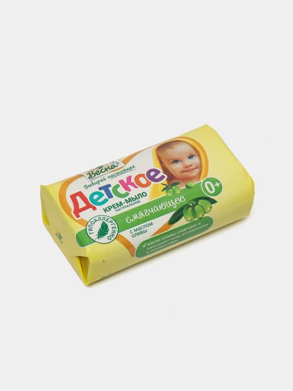 Мыло детское Весна с маслом оливы, 90 г