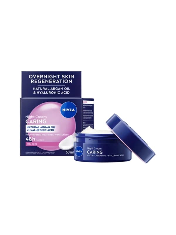 Nivea ночной крем “CARING” для сухой кожи 50 ml