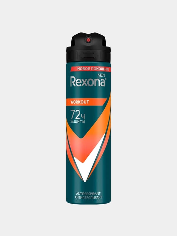 Дезодорант спрей для мужчин Rexona Workout, 150 мл