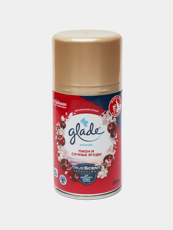 Освежителю воздуха Glade Пион и сочные ягоды, 269 мл