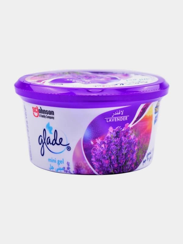 Освежитель воздуха мини-гель ''Glade'', Лаванда, 70 гр