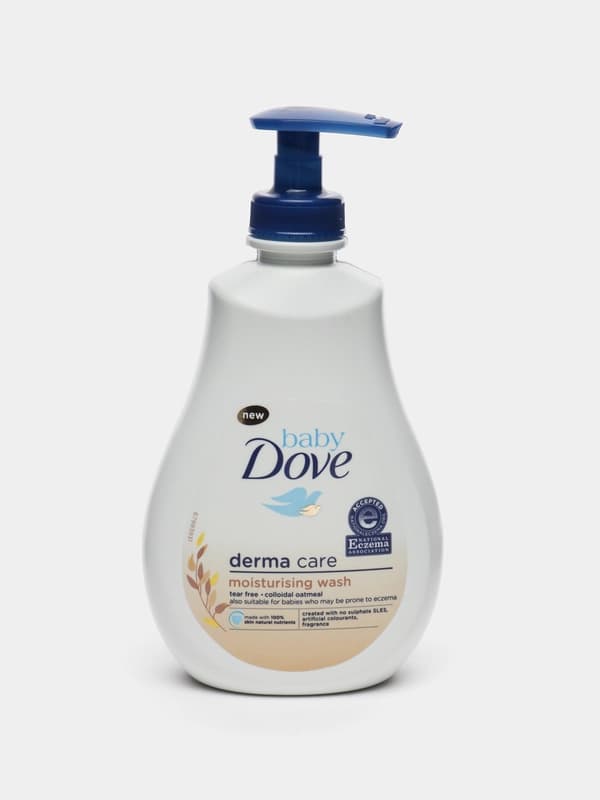 Увлажняющий гель Baby Dove Derma Care, для купания, 400 мл