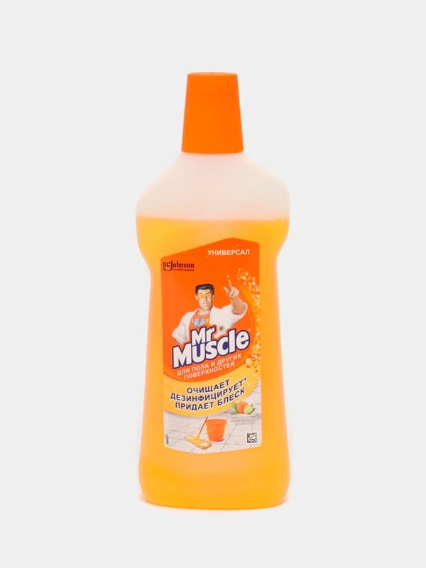 Средство для очистки пола Mr.Muscle, Цитрусовый коктейль, 500 мл