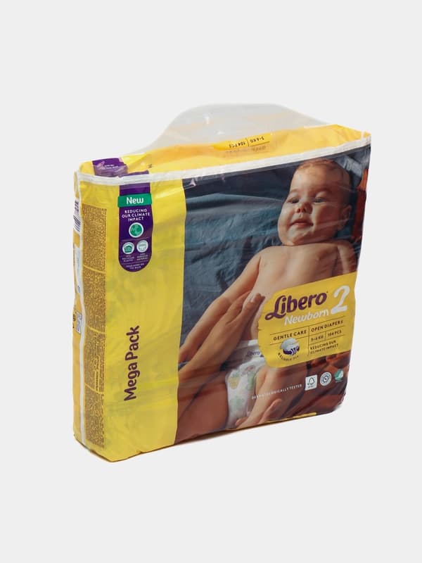 Подгузники Libero Newborn 2, 3-6 кг, 36 шт