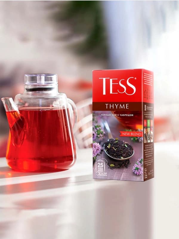 Чай черный Tess Thyme, 1.5 г * 25 шт
