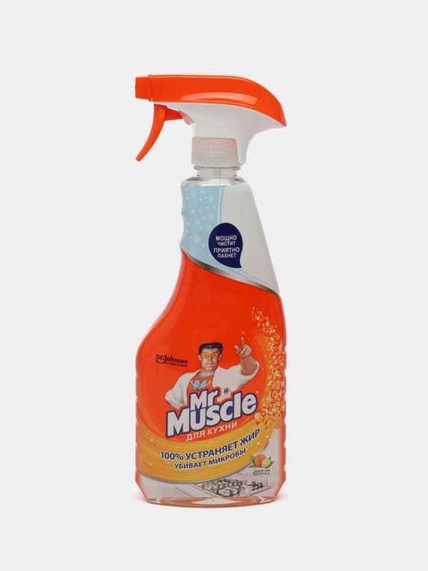 Средство для чистки кухонных поверхностей Mr.Muscle, цитрусовый, 500 мл