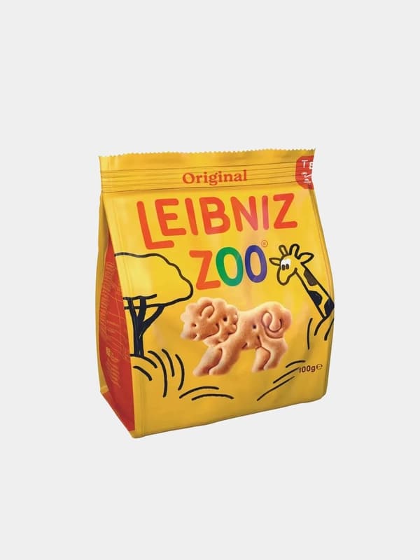 Печенье ''Leibniz Zoo'', сливочное, 100 г