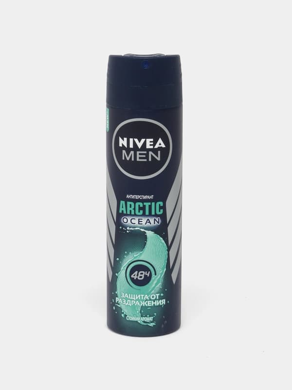 Дезодорант-спрей для мужчин NIVEA MEN Arctic Ocean, 150 мл
