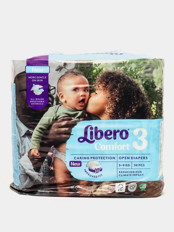 Подгузники Libero Comfort 3, 5-9 кг, 30 шт