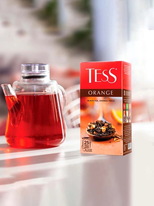Чай черный Tess Orange, 1.5 г * 25 шт
