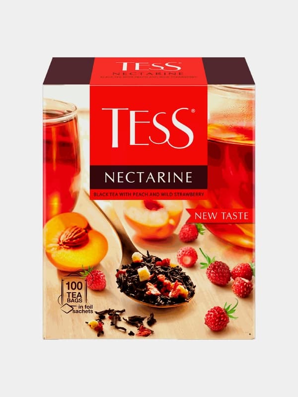 Чай черный TESS NEKTARIN, 1.5 гр х 100 шт
