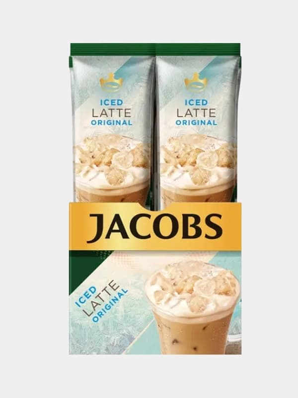 Холодный латте кофе 3в1 Jacobs 10шт
