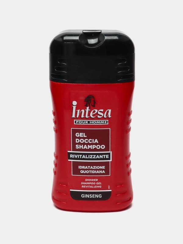 Шампунь-гель для душа мужской Intesa Pour Homme Ginseng, 250 мл