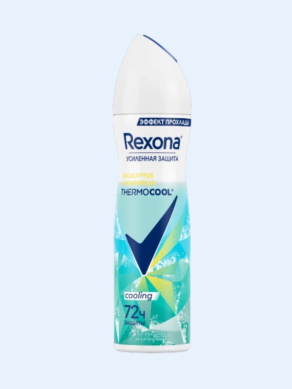 Дезодорант-спрей антиперспирант Rexona Women Eucalyptus & Magnolia Thermocool, 150 мл