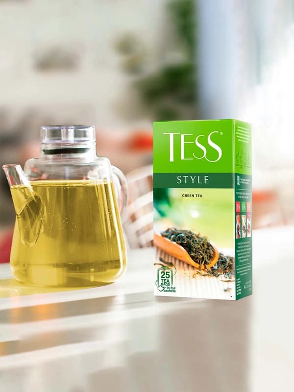 Чай зелёный Tess Style, 1.8 г, 25 шт